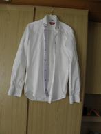 Goedkoop wit katoenen Italiaans overhemd LIV 37/38 S goed, Wit, Ophalen of Verzenden, Gedragen, LIV