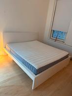 IKEA Malm bed 180x200 cm - compleet, Gebruikt, Wit, Tweepersoons, Ophalen of Verzenden