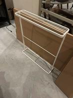 Yamazaki Handdoekenrek - Wit - NGAN, Huis en Inrichting, Badkamer | Badtextiel en Accessoires, Ophalen, Zo goed als nieuw, Wit
