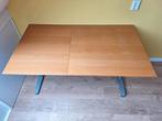 Ikea bureau 140x80, Ophalen, In hoogte verstelbaar, Zo goed als nieuw