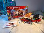Lego Ninjago Destiny's Bounty 71797, Ophalen of Verzenden, Zo goed als nieuw, Complete set, Lego