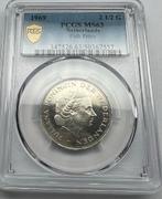 Nederland. Juliana. 2 1/2 Gulden 1969 vis - PCGS MS63, Postzegels en Munten, Munten | Nederland, Ophalen of Verzenden, Koningin Juliana