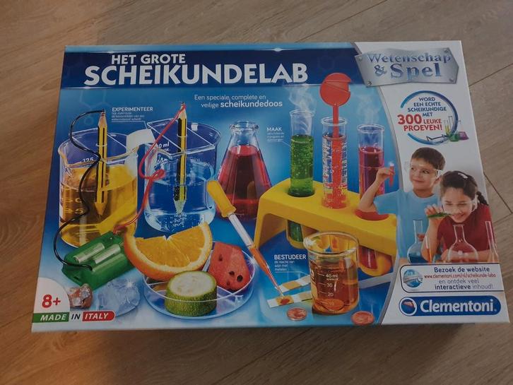 Clementoni Mijn Grote Scheikundelab, Kinderen en Baby's, Speelgoed | Educatief en Creatief, Zo goed als nieuw, Ophalen
