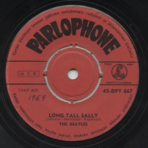 THE BEATLES LONG TALL SALLY Single Finland, Cd's en Dvd's, Vinyl | Rock, Gebruikt, Poprock, Overige formaten, Verzenden