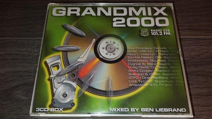 Ben Liebrand - Grandmix 2000 [3 CD], Cd's en Dvd's, Cd's | Dance en House, Zo goed als nieuw, Ophalen of Verzenden