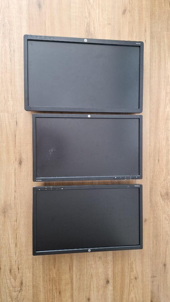 3x HP 21,5" / 23" Monitor zonder standaard - zr2240W en Z23i, Computers en Software, Monitoren, Gebruikt, 60 Hz of minder, DisplayPort