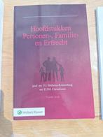 Hoofdstukken Personen Familie en Erf recht, Ophalen of Verzenden, Alpha, Zo goed als nieuw, WO
