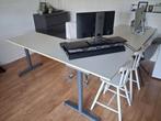 Ikea Galant Bureau Wit - Hoekopstelling, Huis en Inrichting, Ophalen of Verzenden, Gebruikt, Bureau