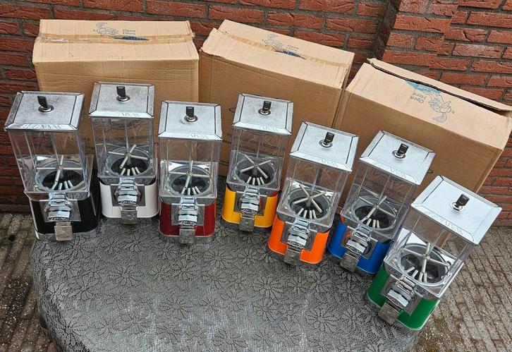 FIFTIES SIXTIES BEAVER KAUWGOMBALLEN / CAPSULE AUTOMATEN, Verzamelen, Automaten | Overige, Zo goed als nieuw, Ophalen