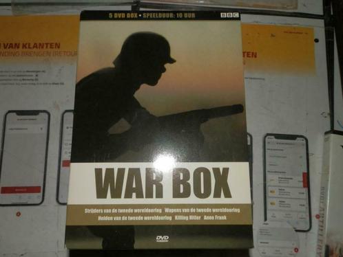 Dvd Box WAR BOX 5 dvd 10 uur, Cd's en Dvd's, Dvd's | Documentaire en Educatief, Zo goed als nieuw, Oorlog of Misdaad, Boxset, Vanaf 16 jaar