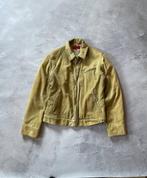 FCUK Jeans Jas Maat M Corduroy 3/4 lengte Beige, Kleding | Heren, Ophalen of Verzenden, Zo goed als nieuw, Beige