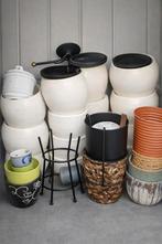 50 bloempotten, Tuin en Terras, Bloempotten, Ophalen, Overige materialen, Rond, Binnen