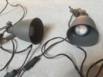 Ikea hektar Wand-/klemspot, donkergrijs 2x, Huis en Inrichting, Lampen | Spots, Ophalen, Gebruikt, Metaal of Aluminium, Industrieel