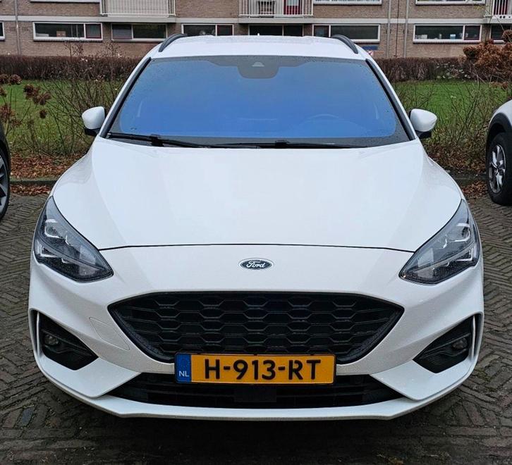 Ford Focus Wagon 1.5 Ecoboost ST Line 150pk 2020 Wit, Auto's, Ford, Particulier, Focus, ABS, Achteruitrijcamera, Adaptieve lichten
