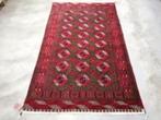 Handgeknoopt Afghaans tapijt Bokhara Green 112x195cm, Huis en Inrichting, Stoffering | Tapijten en Kleden, Perzisch vintage oosters HYPE