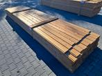 165 partij thermowood halfhouts rabat planken 123.5m2, Ophalen of Verzenden, Zo goed als nieuw, Planken