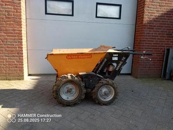 Mini Dumper 1/4 Ton - Compact en Wendbaar beschikbaar voor biedingen