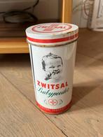 Zwitsal blikje met muziekdoos, Ophalen of Verzenden, Gebruikt, Overige, Overige merken