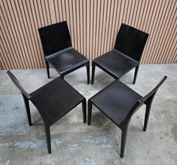 51 x Pedrali Young design stoelen hout zwart cafestoelen  beschikbaar voor biedingen