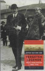 Sytze Van Der Zee Vergeten Legende, Boeken, Ophalen of Verzenden, Zo goed als nieuw