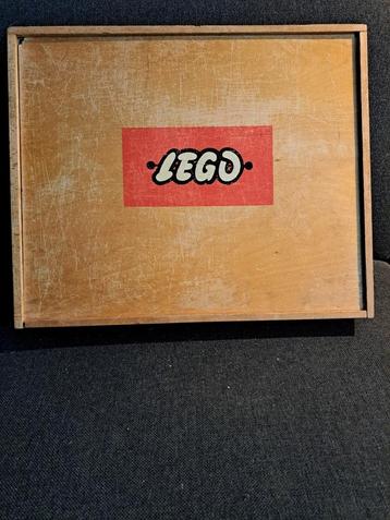 Gave houten Lego sorteerdoos 70 jaar oud. beschikbaar voor biedingen