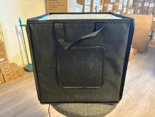 Compacte Fotostudio 25x25 cm – LED Verlichting – 6 Achtergr, Audio, Tv en Foto, Fotografie | Fotostudio en Toebehoren, Zo goed als nieuw
