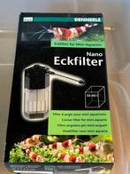 Dennerle Nano Eckfilter 10-40l aquarium pomp filter, Ophalen, Zo goed als nieuw, Filter of Co2