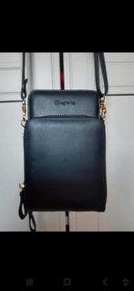 Leuke telefoon / crossbody tasjes zwart en roze, Ophalen, Zo goed als nieuw, Zwart