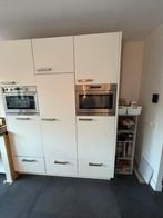 Keukenkasten, Huis en Inrichting, Keuken | Keukenelementen, Ophalen, Gebruikt, 200 cm of meer, Wit