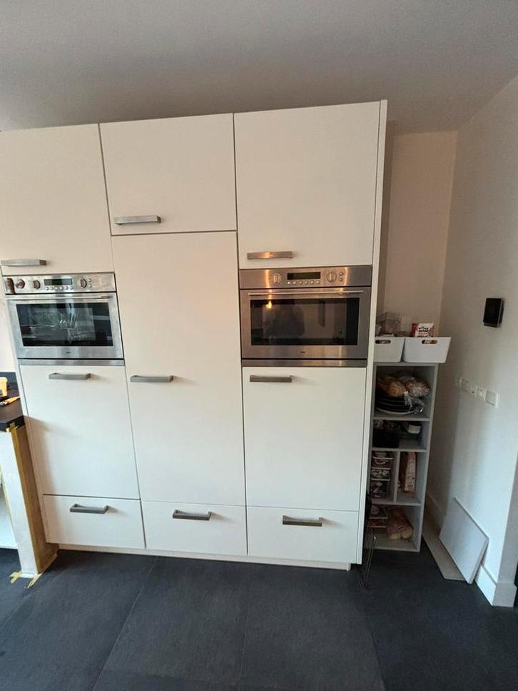 Keukenkasten, Huis en Inrichting, Keuken | Keukenelementen, Gebruikt, 200 cm of meer, 150 tot 200 cm, 50 tot 75 cm, Wit, Ophalen