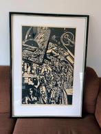 D.Rijksen - De Ontscheping - Litho 1975, Ophalen of Verzenden