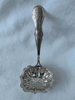 Antieke zilveren strooilepel, wed. H. van der Ree, 1864, Verzenden, Zilver