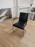 stoelen, Huis en Inrichting, Stoelen, Ophalen, Gebruikt, Leer, Vier