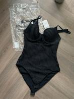 Nieuw - Wolford krijtstreep body 38C, Wolford, Ophalen of Verzenden, Zwart, Body of Korset