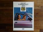 Ford Escort Cabriolet XR3i 16V (1992), Ophalen of Verzenden, Zo goed als nieuw, Ford