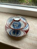 3 Japanse kopjes met dekseltjes., Verzamelen, Ophalen of Verzenden, Kop en/of schotel
