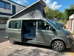 VW Transporter T5 Camper - slaap Hefdak & Luifel, Caravans en Kamperen, Volkswagen, Koelkast, Particulier, Airbags