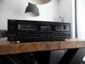 Zeer Mooi Technics DBX Autoreverse Cassette Deck RS-TR555 beschikbaar voor biedingen