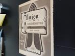 Paginagrote Advertentie Union chocoladeletter Sinterklaas, Diversen, Sinterklaas, Ophalen of Verzenden, Zo goed als nieuw