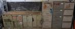 Stalen ladekasten, oa Gispen, Ophalen, Minder dan 50 cm, Gebruikt, 100 tot 150 cm
