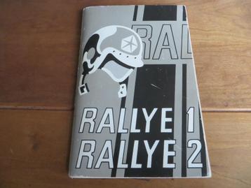 NL instructieboek Simca 1000 Rallye 1, Simca Rallye 2 1972 beschikbaar voor biedingen