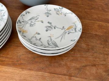 villeroy & boch vivo limited edition AH 6 ontbijtborden beschikbaar voor biedingen