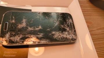 Defecte Samsung Galaxy S4 - Scherm kapot beschikbaar voor biedingen
