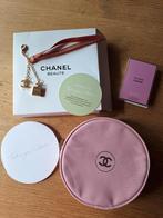 Chanel toilettasje, nieuw, met sleutelhanger., Sieraden, Tassen en Uiterlijk, Toilettassen, Nieuw, Ophalen of Verzenden, Roze