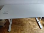 IKEA bureau Bekant wit 160x80, Ophalen, Zo goed als nieuw