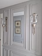 2x Eichholtz wall lantern Datcha set wand windlicht kandelaa, 50 tot 75 cm, Ophalen of Verzenden, Zo goed als nieuw, Metaal