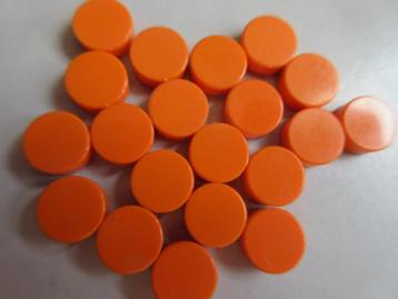 nr. 8507, 20 Ronde tegeltjes 1x1. Verzenden mogelijk. beschikbaar voor biedingen
