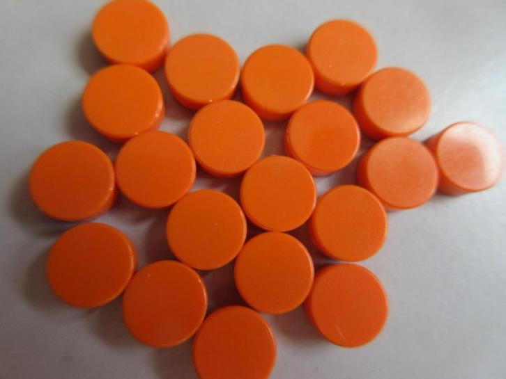 nr. 8507, 20 Ronde tegeltjes 1x1. Verzenden mogelijk., Kinderen en Baby's, Speelgoed | Duplo en Lego, Zo goed als nieuw, Lego