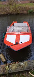 Skipblast boot met 6pk viertakt mercury, Watersport en Boten, Buitenboordmotor, Minder dan 10 pk, Polyester, Gebruikt