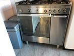 Smeg 3c85xt/a gasfornuis 5 pits met gasoven goed werkend, Ophalen, Gebruikt, 60 cm of meer, Grill